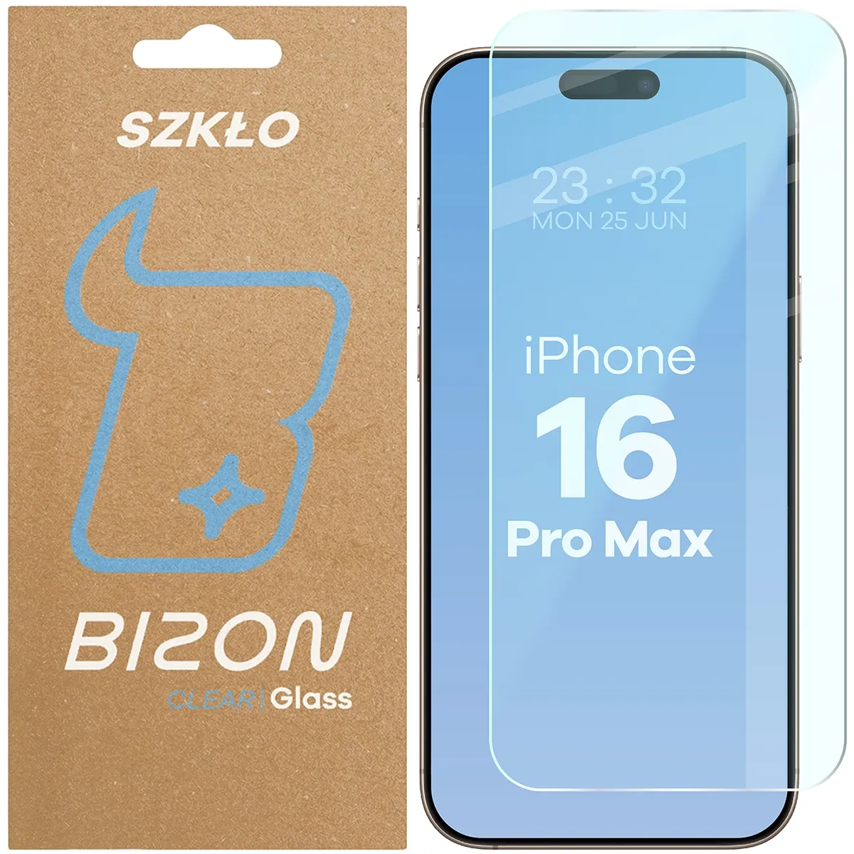 Szkło hartowane Bizon Glass Clear do iPhone 16 Pro Max